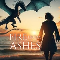 Fantasy book cover Fire From Ashes